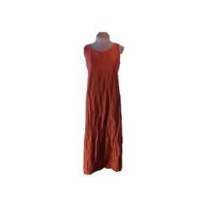 Eileen Fisher Size Petite Small Sleeveless Maxi Dress